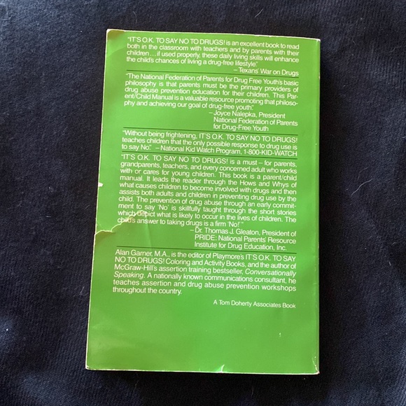 VTG “ It’s O.K. To Say No To Drugs Paperback Book! - Picture 6 of 6